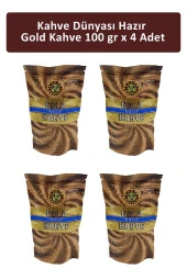 Kahve Dünyası Gold Hazır  Kahve 100 gr x 4 Adet thumbnail 1