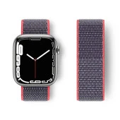 Cda Store Apple Watc 42-44-45-49 mm Uyumlu Hasırlı Cırtcırtlı Kordon - 5