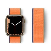 Cda Store Apple Watc 42-44-45-49 mm Uyumlu Hasırlı Cırtcırtlı Kordon - 9