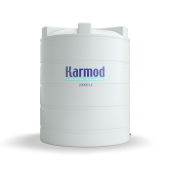 20 Ton Polietilen Dikey Su Deposu - Beyaz thumbnail 1