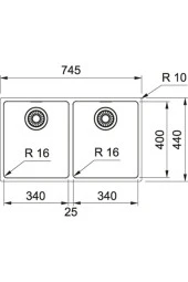 Evye MRX 120-34-34 Inox - 2