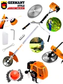 Germany Style GRM99889RPMX Benzinli 2 Zamanlı Yan Tip Motorlu Tırpan 3 Hp - 1