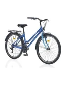 CORELLİ SHIWERS KADIN ŞEHİR BİSİKLETİ 408H V 26 JANT 21 VİTES MAVİ AÇIK MAVİ - 1