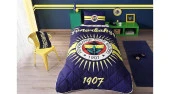 Taç Lisanslı Fenerbahçe Yorgan Seti Yastık Hediyeli - 1