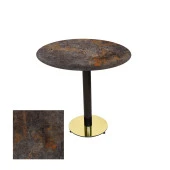 Karanfil Werzalit Yuvarlak Gold Masa Q90 - Metalic Oxid3 - 1