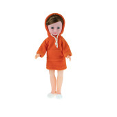 Oyuncak Bebek Elisa Kapşonlu Konuşan Bebek 42 Cm - 1