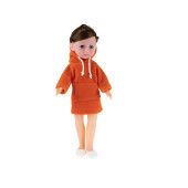 Oyuncak Bebek Elisa Kapşonlu Konuşan Bebek 42 Cm - 4