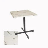 Halley Werzalit Kare ESB Mutfak Masası 80X80 - Afyon Mermer - 1