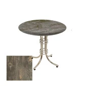 Buket Werzalit Yuvarlak Mutfak Masası 80cm - Old Pine - 1