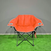 Argeus Nevgrande Comfort Katlanabilir Kamp Sandalyesi Turuncu thumbnail 1