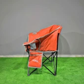 Argeus Nevgrande Comfort Katlanabilir Kamp Sandalyesi Turuncu thumbnail 4