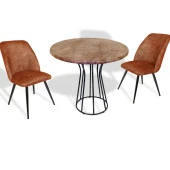 Palermo Werzalit - Nilüfer Fiskos Takımı Q80 - Dia2 Kahve - 1