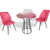 Palermo Werzalit - Nilüfer Fiskos Takımı Q80 - Red Wood Pembe - 1