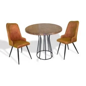 Palermo Werzalit - Çırağan Fiskos Takımı Q80 - Antik Dark Kiremit - 1