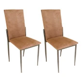 Gözde Sandalye ESB (Kumaş) (2 Adet ) - Kahve - 1