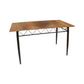 Bergama Mega Mutfak Masası - Kahve - 1