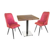 Karanfil Werzalit Kare - Çırağan Fiskos Seti (80x80) - Çingene Pembe - 1