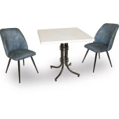 Buket Werzalit Kare ESB-Nilüfer Fiskos Seti - Mavi - 1