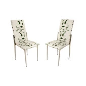 Gözde Sandalye (Deri) (2 Adet ) - Yeşil - 1