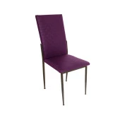 Gözde Sandalye ESB (Deri) - Mor - 1