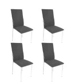 Gözde Sandalye (Kumaş) (4 Adet ) - Siyah - 1