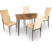 Manolya - Gözde Mutfak Masa Takımı - Kapiçino - 1