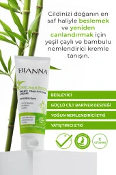 Bianna Yeşil Çaylı ve Bambu Özlü Nemlendirici Krem 200ml - 2