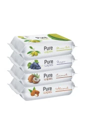 Pure Baby Pure Wipes Islak Havlu 4x50 (200yaprak) - 2