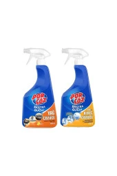 Porçöz Yağ Çözücü Sprey 750 Ml. + Pas Ve Kireç Çözücü Sprey 750 Ml. - 1