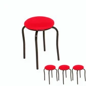 Tabure ESB (4 Adet Fiyatıdır) - Kırmızı - 1