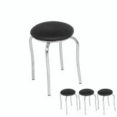 Tabure (4 Adet Fiyatıdır) - Siyah - 1