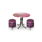 Nostaljik Fiskos Seti 2li Werzalit (Q70) - Mor - 1