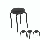 Tabure  ESB (4 Adet Fiyatıdır) - Siyah - 1