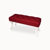 Bench Puf Kapitoneli - Kırmızı - 1
