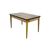 Kelebek Mega Ahşap Uzayan Mutfak Masası - 1