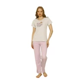 Özlem Bayan Kısa Kollu Pijama Takımı 4002 - 1