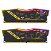 Team T-Force Delta RGB TUF Yellow 16 GB (2X8) 3200 MHz DDR4 CL16 TF9D416G3200HC16FDC01 Ram - 1
