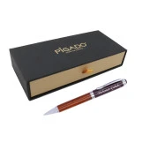 İsme Kişiye Özel Çevirmeli Ahşap Gövdeli Metal Tükenmez Kalem thumbnail 1