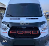 Ford Transit 2014-2018 Model Uyumlu Raptor Kırmızı Ford Yazılı Panjur - 3