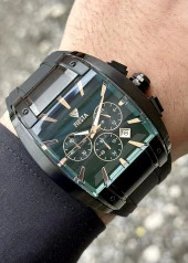 Fiesta Yeşil Çelik Kasa Erkek Kol Saati thumbnail 5