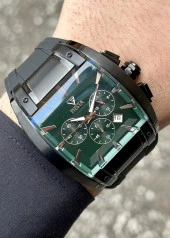 Fiesta Yeşil Çelik Kasa Erkek Kol Saati thumbnail 8