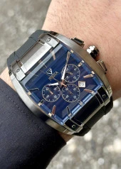 Fiesta Lacivert Çelik Kasa Erkek Kol Saati thumbnail 1