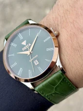 Fiesta Yeşil Kordon Erkek Kol Saati thumbnail 5