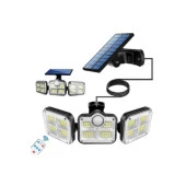 Uzaktan Kumandalı 122 Led Sensörlü Bahçe Lambası thumbnail 1