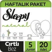 sleepyçocuk bezi 5 no 20 adetli - 1