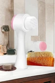 3'lü Cilt Yenileme Siyah Nokta Yüz Temizleme Fırçası Arındırıcı Peeling Kabak Lifli Ballı Sabun - 2