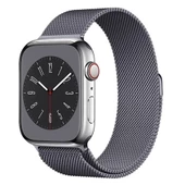 Gpack Apple Watch 4 5 42mm Kordon Hasır Metal Örgülü Ayarlanabilir BAND01 - 8