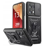 Gpack Xiaomi Redmi Note 13 Pro 4G Kılıf Tank Aramid Sürgülü Vega Yüzüklü Sert Silikon thumbnail 2