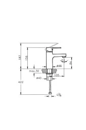 Vitra Artema Nora S Krom Lavabo Bataryası - 2