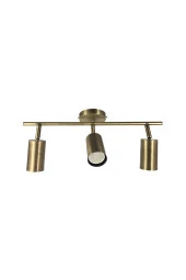 Mutu Ticaret Lüks Spot Eskitme 3'lü Avize - Kaliteli Modern Metal Avize - 2